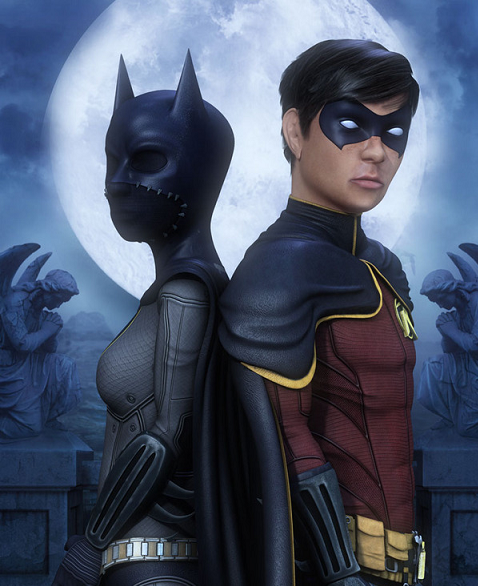  Robin Tim Drake and Batgirl Cassandra Cain for Batman Arkham City